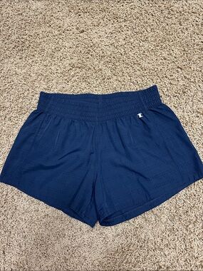 Champion Women's Navy Blue Athletic Shorts